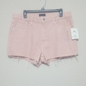 Soft Pink Jean Shorts for Women